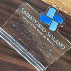 Premio Acrilico 3 mm grosor con Base Acrilica
