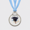 Medallas egresados 30 mm con Logo en Resina Eventos