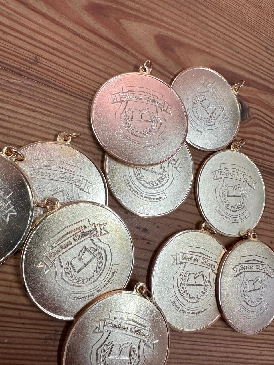 Medallas para Grabar Linea Fina Bronce - Imagen 14