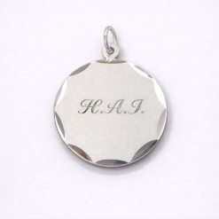 Medallas de Alpaca para Grabar Línea Fina Diseño Elegante para Premiaciones y Reconocimientos