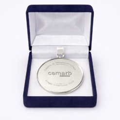 Medallas de Bronce para Grabar Línea Fina Diseño Elegante para Premiaciones y Reconocimientos