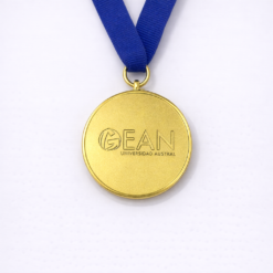 Medallas de Bronce para Grabar Línea Fina Diseño Elegante para Premiaciones y Reconocimientos