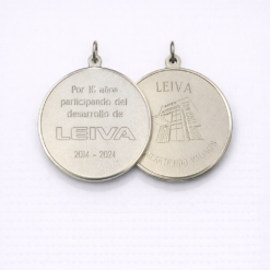 Medallas de Bronce para Grabar Línea Fina Diseño Elegante para Premiaciones y Reconocimientos