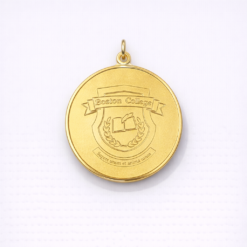 Medallas de Bronce para Grabar Línea Fina Diseño Elegante para Premiaciones y Reconocimientos