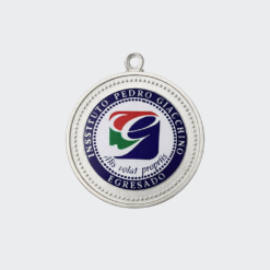 Medallas Personalizadas con Logo y Resina Dome Diseño Full Color Brillante y Duradero