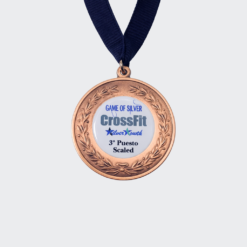 Medallas Personalizadas con Logo y Resina Dome Diseño Full Color Brillante y Duradero
