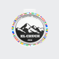 Medallas Acrílicas Personalizadas Diseño Moderno con Logo y Corte a Medida