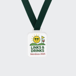 Medallas Acrílicas Personalizadas con Impresión UV Full Color Diseño Moderno y Alta Definición