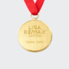 Medallas de Bronce para Grabar Línea Fina Diseño Elegante para Premiaciones y Reconocimientos